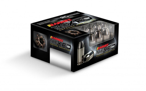 Barnes .380 ACP Ammo 80gr TAC-XP HP Ammunition - 20 Rounds