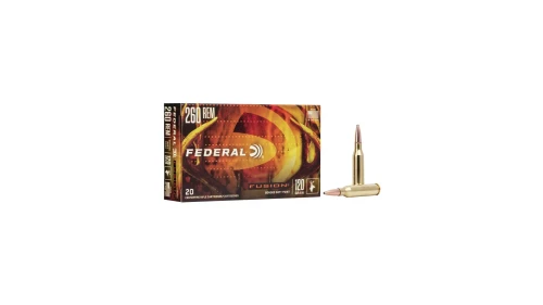 Federal .260 Rem Ammo 120gr SP Ammunition - 20 Rounds