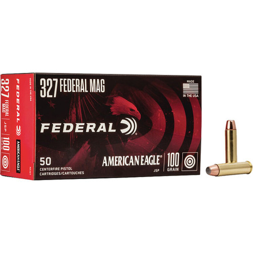 Federal 327 Magnum Ammo 100gr SP Ammunition - 50 Rounds
