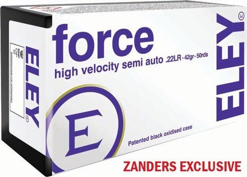 Eley .22 LR Ammo 42gr Lead Solid Ammunition - 50 Rounds