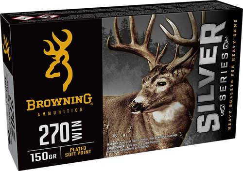 Winchester .270 Win Ammo 150gr SP Ammunition - 20 Rounds