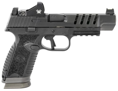FN 66101462 509 LS Edge 9mm Luger 5" Barrel 17+1, Matte Black Polymer Frame With Mounting Rail, No Manual Safety, Includes Vortex Viper Red Dot