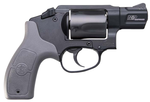 Smith & Wesson 103039 M&P Bodyguard J-Frame 38 Special +P 5 Shot 1.88" Matte Black Stainless Steel Barrel, Black PVD Cylinder, Matte Black Aluminum Frame, Gray Polymer Grip, Concealed Hammer