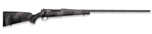 Weatherby MLW01N7M8RR4B Mark V Live Wild 7mm-08 Rem 4+1 24" Carbon Gray Cerakote Spiral Fluted Barrel Black/Gray Sponge Pattern/Polymer Stock