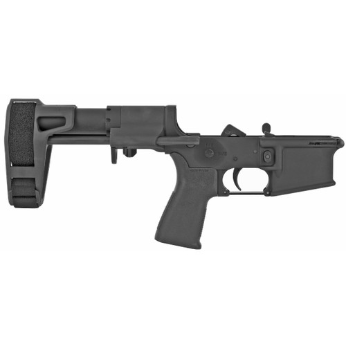 Maxim Defense MD15 Multi-Caliber Complete Pistol Lower - Black | PDW Brace