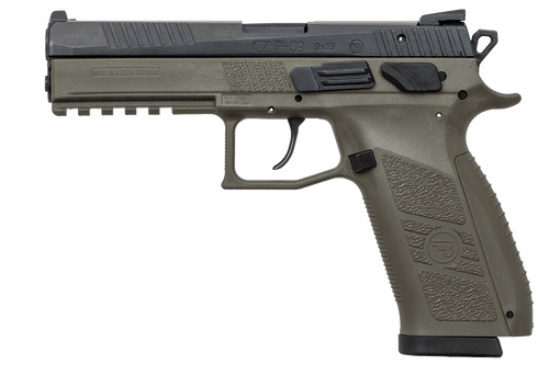 CZ P-09 Pistol - OD Green | 9mm | 4.54" Barrel | 19rd