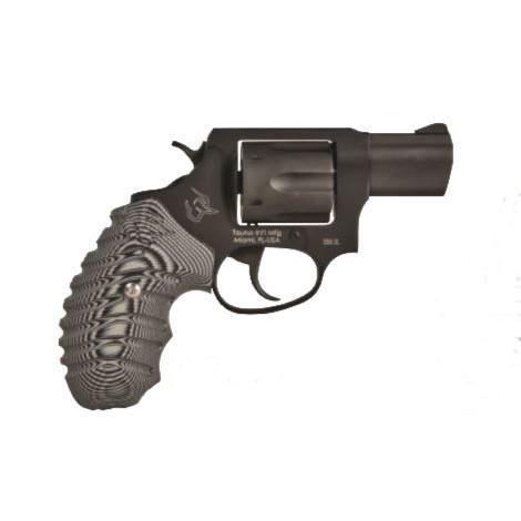 Taurus 856 Ultra Lite Handgun .38 Spl(+P) 6rd Capacity 2" Barrel Black Frame VZ Gray Cyclone Grip