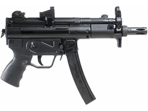 Century Arms AP5-P Pistol - Black | 9mm | 5.8" Barrel | 2 x 30rd Mags | Shield SMS2 Optic