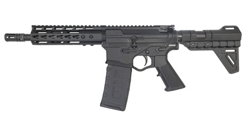 ATI MILSPORT Forged Aluminum AR Pistol - Black | 300 AAC | 8.5" Barrel | 7" Keymod Free Float Rail | TF Blade