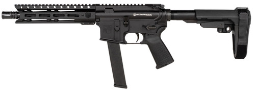 Diamondback DB9 AR Pistol - Black | 9mm | 10" Barrel | 9" M-LOK Rail | Magpul Grip | A2 Flash Hider | SBA3 Brace
