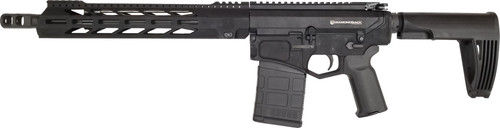 Diamondback AR Pistol - Black | .308 | 13.5" Barrel | 13" M-LOK Anti Rotation S Rail | Tailhook Brace | MBUS Sights