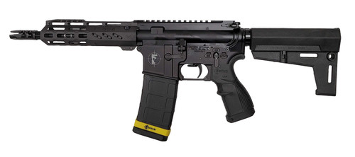 FosTech Tech-15 Fighting Hercules AR15 Pistol - Black | 5.56NATO | 7.5" Barrel | Mach-2 7" M-LOK Rail | Installed Fostech Echo Sport Trigger