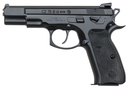 CZ 75 B Omega Convertible Pistol - Black | 9mm | 4.6" Barrel | 10rd