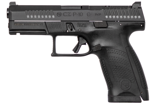 CZ P-10 C Pistol - Black | 9mm | 4" Barrel | 15rd | Optics-Ready