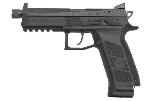CZ P-09 Pistol - Black | 9mm | 5.15" Threaded Barrel | 21rd | Suppressor-Ready