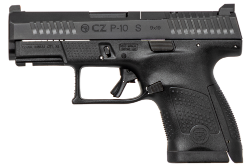 CZ P-10 S Pistol - Black | 9mm | 3.5" Barrel | 12rd | Optics-Ready