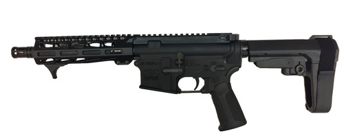 CBC PS2 Forged Aluminum AR Pistol - Black | 300BLK | 7.5" barrel | New UPGRADED 7" M-LOK Rail | KARVE-P handstop | SBA3 Brace