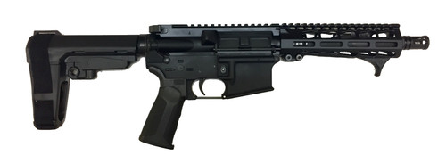 CBC PS2 Forged Aluminum AR Pistol - Black | 300BLK | 7.5" barrel | New UPGRADED 7" M-LOK Rail | KARVE-P handstop | SBA3 Brace