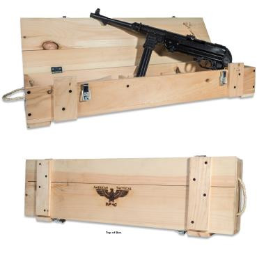 ATI GSG MP-40 Pistol - Black | 9mm | 10.8" Barrel | In Wooden Crate