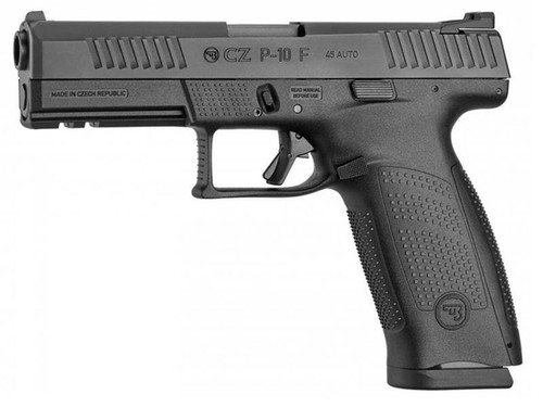CZ P-10 F Pistol - Black | .45 ACP | 4.5" Barrel | 13rd