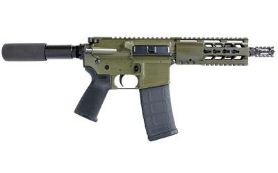 Diamondback DB15 AR Pistol - OD Green | 5.56NATO | 7.5" Barrel | 6" KeyMod Rail | Magpul Grip | Pineapple Flash Hider