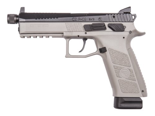CZ P-09 Pistol - Urban Grey | 9mm | 5.15" Barrel | 21rd | Suppressor-Ready