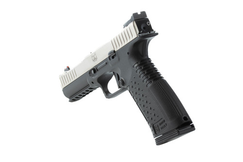 Arsenal Firearms Strike One Speed Pistol - Black / Stainless | 9mm | 5" Barrel | 2 x 17rd Mags | Competition Straight Trigger | Fiber Optic Front Sight
