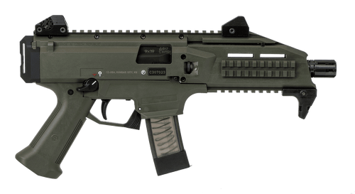 CZ Scorpion EVO 3 S1 Pistol - OD Green | 9mm | 7.72" Barrel | 10rd