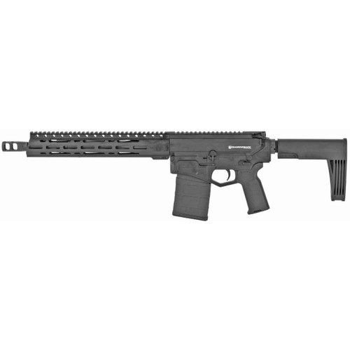 Diamondback Black Gold DB10 AR Pistol - Black | .308 WIN | 13.5" Barrel | 13" M-LOK Rail | Magpul K2 Grip | DB Muzzle Brake | MOD 2 Tailhook Pistol Brace