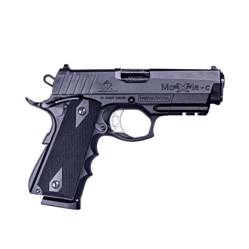 ATI FXH Hybrid 45ACP FXH-45 Polymer Frame 1911 Pistol - Black | 4.25" Barrel | 8rd | Moxie Version | 4140 Commander Slide