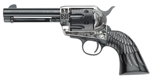 Pietta GW357DOGE434NMB Great Western II D.O.G.E. 357 Mag 4.75"