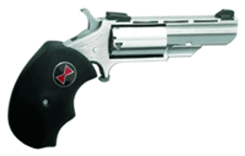 22LR/22WMR S/S BLACK RUBBERNAA "BLACK WIDOW" COMBO 2" FS 