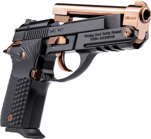 G10 13RDS ROSE GOLD/GLOSS BLKGIRSAN MC14T COLORWAY 380ACP  G10 13RDS ROSE GOLD/GLOSS BLKGIRSAN MC14T COLORWAY 380ACP