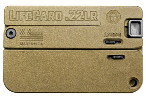 LifeCard  .22LR Polymer,  Burnt Bronze