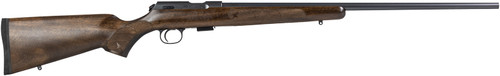 BLUED BARREL WALNUT STOCKCZ 457 AMERICAN LH 22LR 24.5" 
