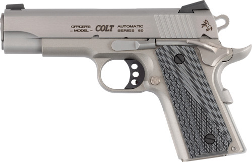4.25" 8-SH SS TWO TONECOLT LIGHTWEIGHT OFFICER 45ACP 