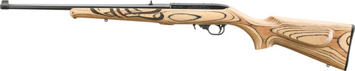 BLUED NATURAL LAMINATE STOCKRUGER 10/22 22LR EAGLE SCENE 