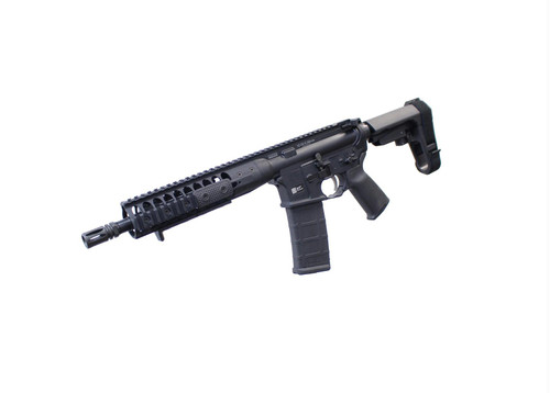 LWRC DI Direct Impingement Pistol - Black | 5.56NATO | 10.5" Barrel | SBA3 Brace
