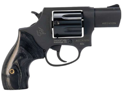 TAURUS GENTLEMANS CARRY 327 327FED REVOLVER POLISHED BLK, BLK LAMINATED GRIPS 6RDS