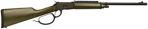 Gforce Arms GFLVR357OD Saddlehorn  357 Mag 10+1 16.50" Black Steel Barrel, Black Picatinny Rail Aluminum Receiver, Fixed Green Synthetic Stock