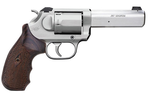 K6S DASA Combat .357 Mag 4" SS/Wood 6-rd