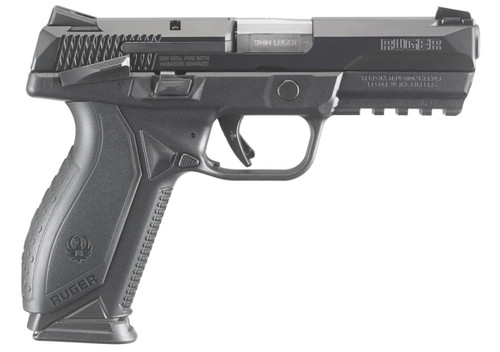 AMERICAN 9MM BLK 4" 10+1 SFTY9mm