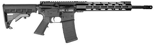 Diamondback DB175AK003 DB15  5.56 NATO 30+1 Black Nitride Black Hardcoat Anodize Aluminum Receiver, 12" M-LOK Handguard, Black A2 Grip