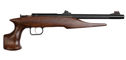 Crickett 41001 Hunter Adult 22 Mag 1rd 9" Threaded Blued Steel Single Shot Barrel, Walnut Stock