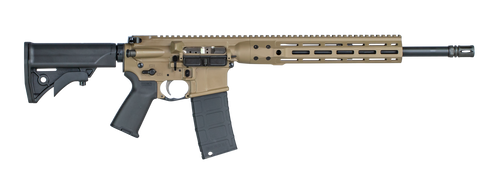 LWRC ICDIR3CK16ML Individual Carbine Direct Impingement 300 Blackout 30+1 16.10" Barrel, Exclusive Flat Dark Earth Anodized Receiver, 6 Position Stock, Magpul MOE Grip, Optics Ready