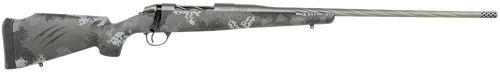 Fierce Firearms FCETW65PRCTIPH Twisted Edge Full Size 6.5 PRC 4+1 24" Gray Cerakote Steel Receiver, Phantom Camo Carbon Fiber Stock, Right Hand