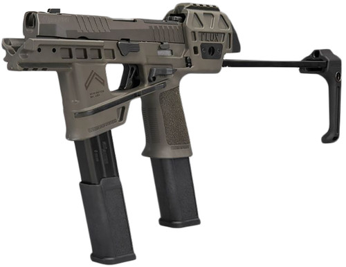 SALE SIG SAUER   Sig Sauer 320FLUX9LEGION P320 Flux Legion Full Size Frame 9mm Luger 30+1 3.90" Black Steel Barrel, Legion Gray Cerakote Integrated Compensator/Optic Ready/Serrated SS Slide, Legion Gray Cerakote Aluminum Frame w/Picatinny Rail