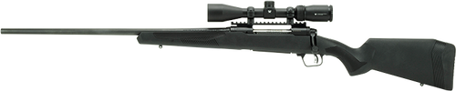 Savage Arms 57317 110 Apex Hunter XP 223 Rem 4+1 20" Matte Black Sporter Barrel, Drilled & Tapped Carbon Steel Receiver, Adj LOP Matte Black Synthetic Stock, Left Hand, Vortex Crossfire II 3-9x40mm
