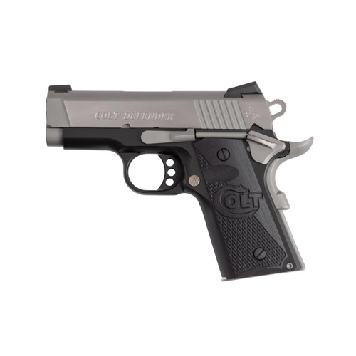 Colt Defender Handgun .45 Auto 7rd Magazine 3" Barrel Cerakote/Stainless Finish