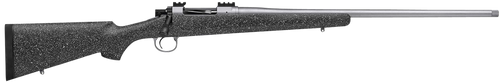 Nosler 40021 M21  22 Nosler 4+1 22" Barrel, Stainless Steel Nitride Metal Finish, Gray Speckled Black All-Weather Epoxy Stock
